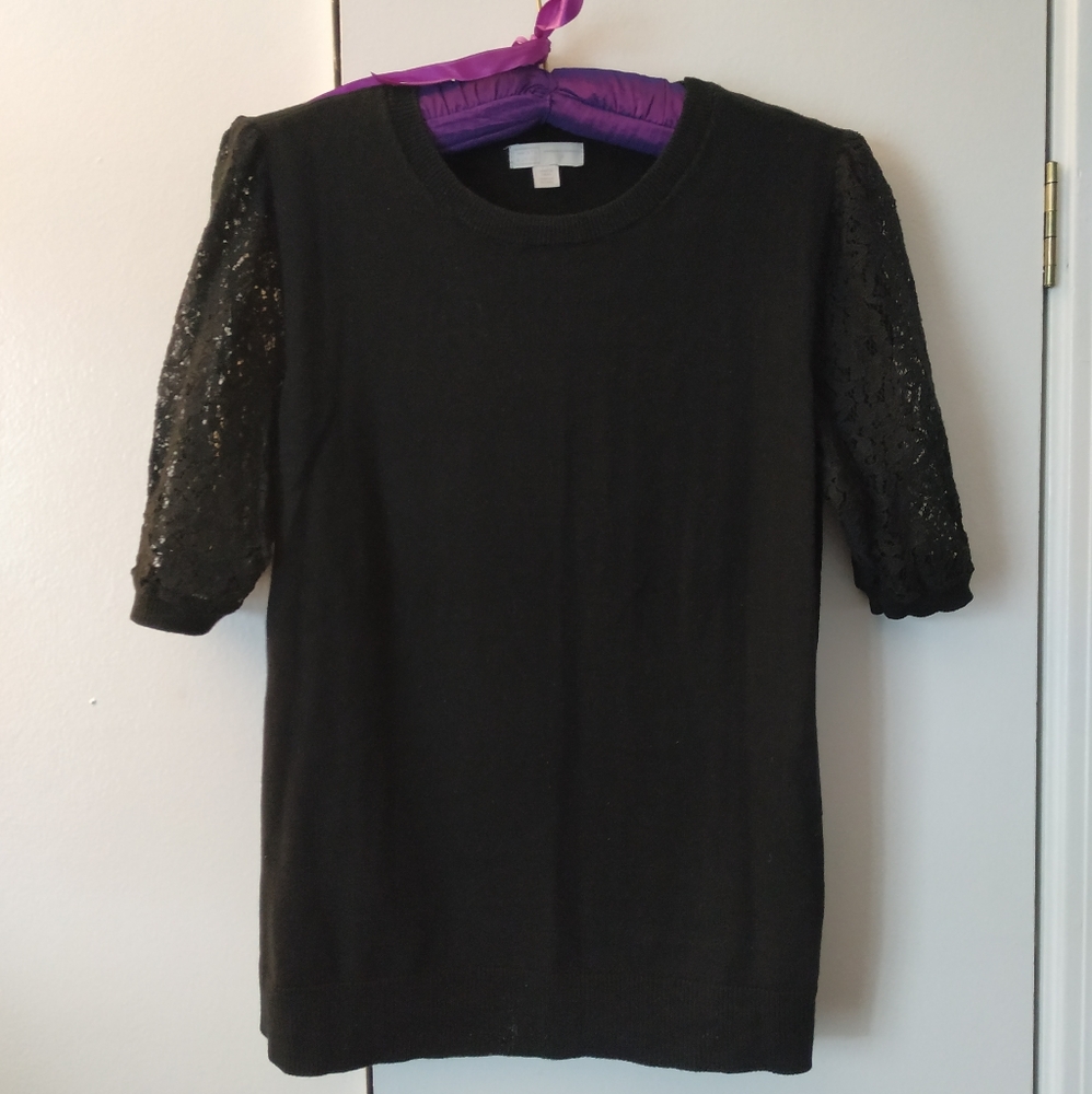 Lace Sleeves Jumper